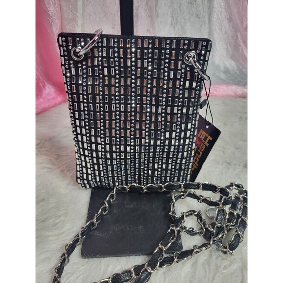 Rhinestone Design Petite Phone Purse - Picture 2 of 6